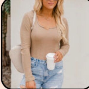 Long sleeve body suit